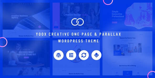 Yoox - Creative One Page & Parallax WordPress Theme Logo